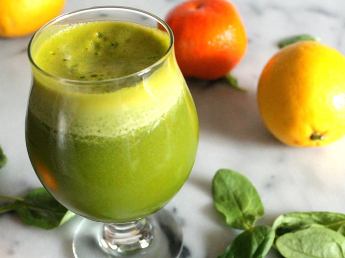 Bright Citrus Green Juice
