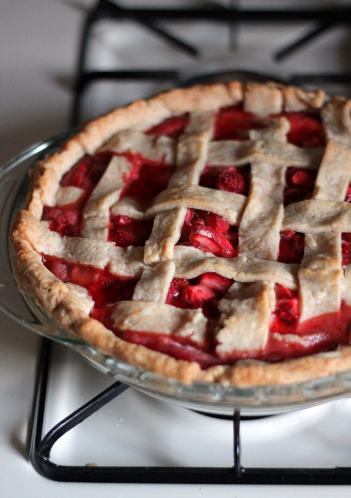 20 minute strawberry pie